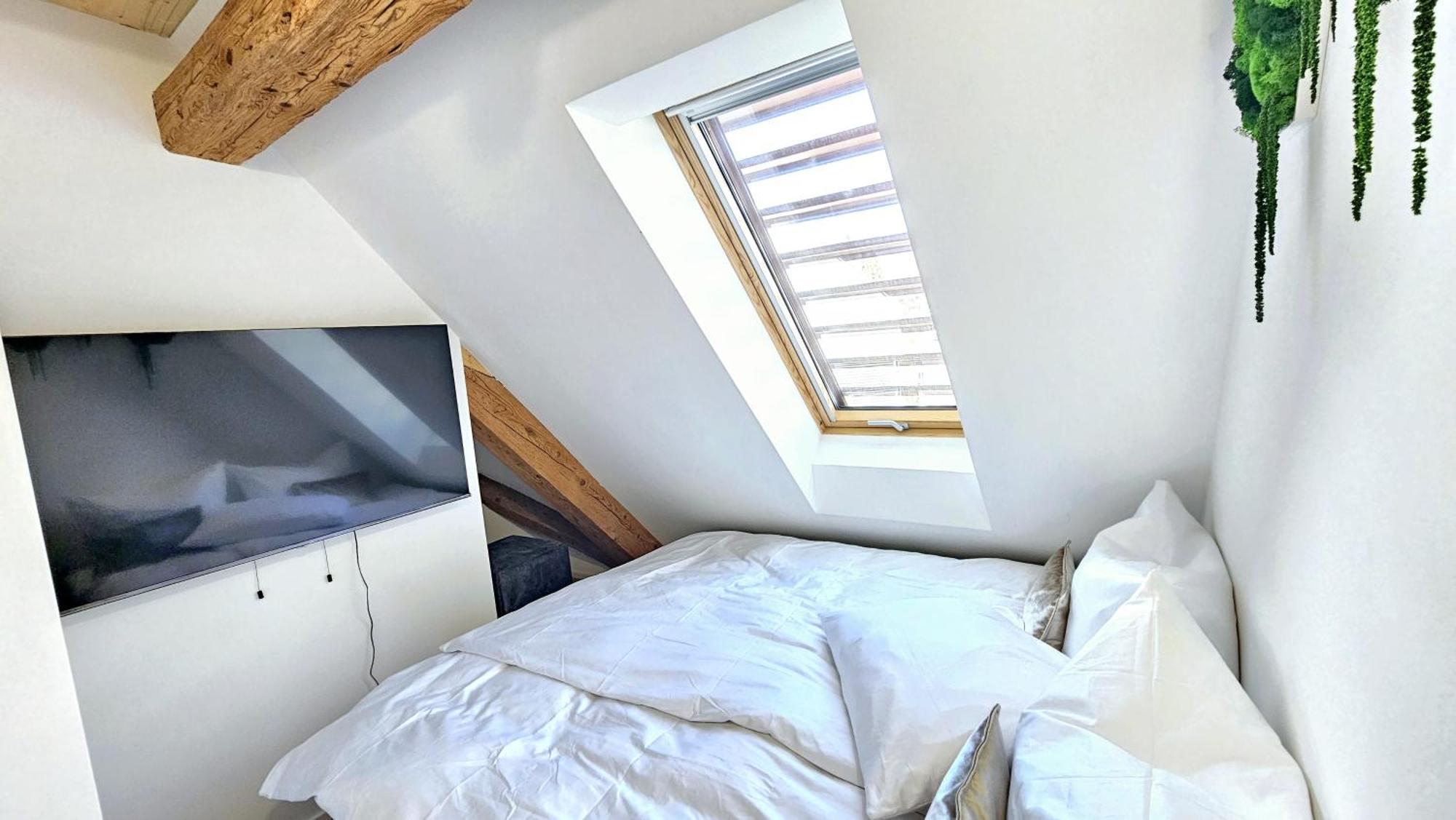 Ferienwohnung Wood World Luxury - Massage - Bergblick - Tranpolin- Parken Markdorf Exterior foto